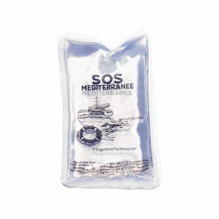 Kühlpack von SOS MEDITERRANEE mit Motiv Ocean Viking